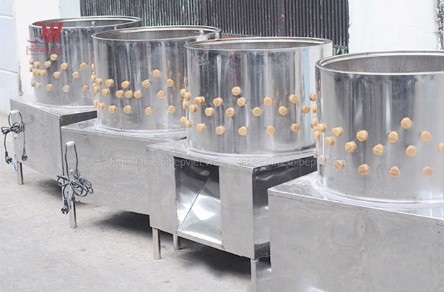 Máy nhổ lông gà vịt thanh lý được nhiều người chọn mua nhằm tiết kiệm chi phí