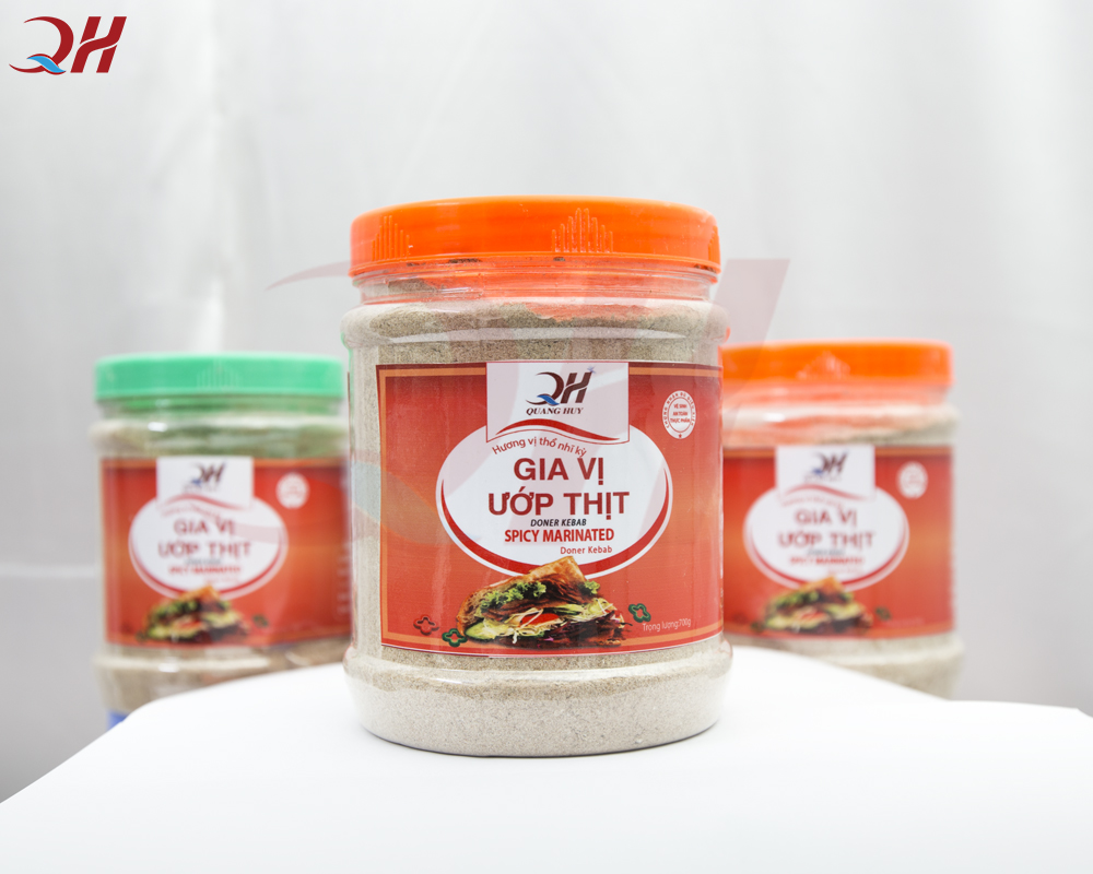 Nhờ những chiếc hộp gia vị này thì bạn sẽ có được hương vị bánh mì ướp thịt chuẩn