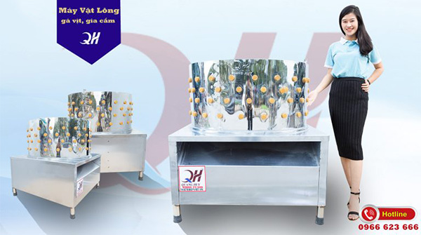 Máy vặt lông gà vịt Quang Huy