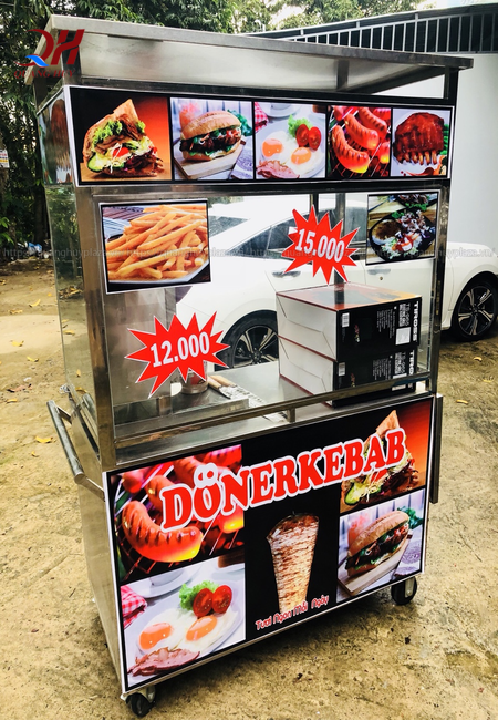 Xe bánh mì là sản phẩm không thể thiếu trong kinh doanh bánh mì Thanh Lý Xe Bánh Mì Thổ Nhĩ Kỳ Giá Tốt 1