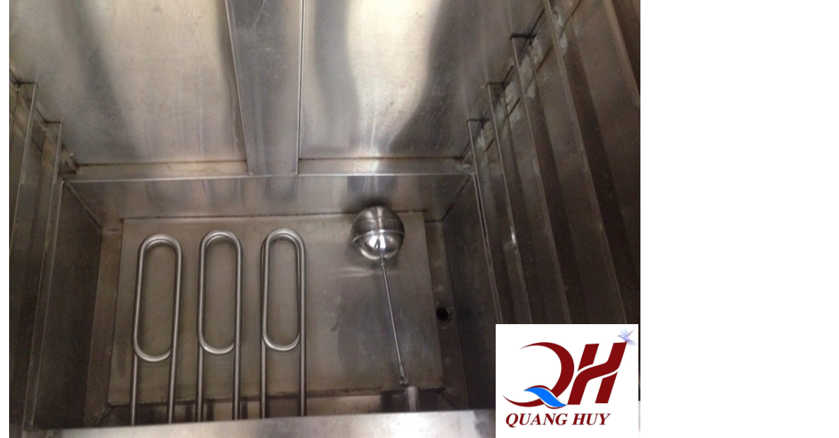 Hệ thống ba thanh nhiệt công suất cao giúp tủ hấp cơm công nghiệp nấu cơm nhanh chóng bảng giá tủ hấp cơm công nghiệp 5