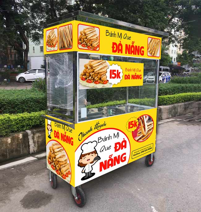 Lý do nên mua xe bánh mì que Quang Huy