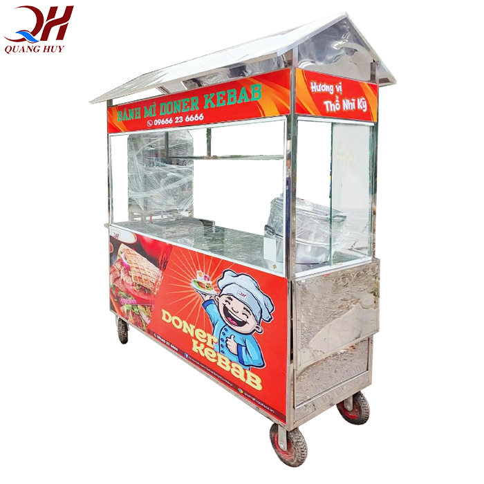 Xe bán xôi bánh mì được sản xuất bởi Quang Huy