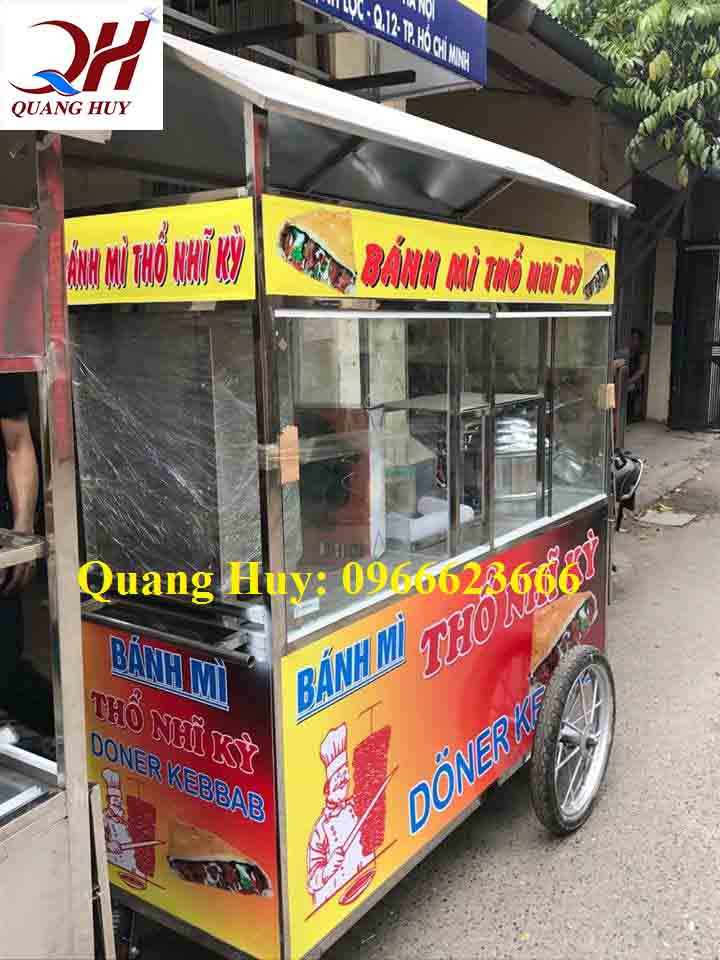 Xe bán bánh mì bán xôi tiện ích 2 trong 1 Tìm hiểu các địa chỉ mua xe bánh mì pate tại Hà Nội