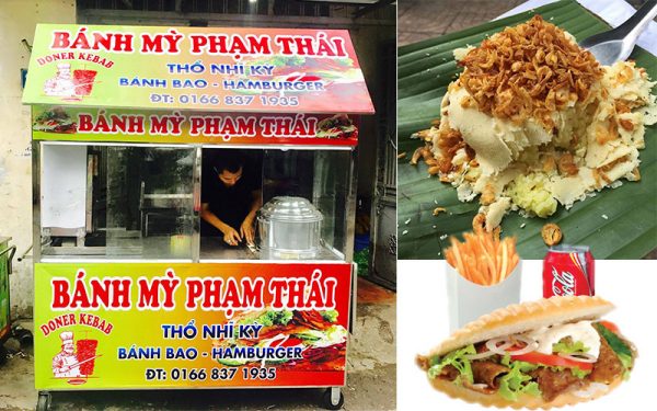 Lợi ích 2 trong 1 đến từ chiếc xe xôi bán bánh mì Quang Huy