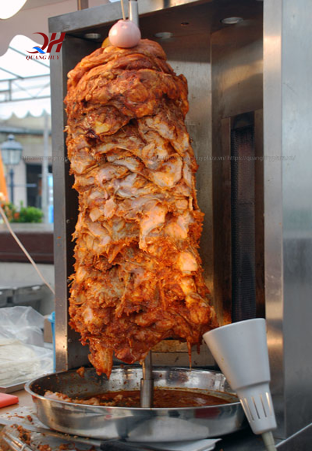 Lò nướng thịt doner kebab tốt sẽ cho ra những mẻ thịt nướng ngon