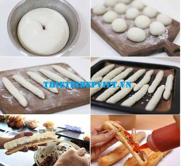 Cách làm bánh mì que kiểu pháp