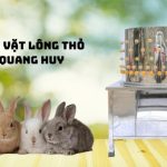 Máy vặt lông thỏ Quang Huy, làm thịt thỏ nhanh chóng