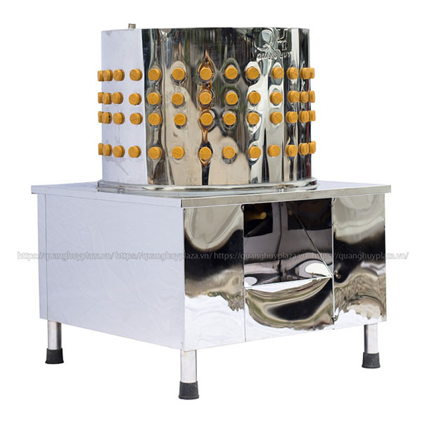 máy vặt lông thỏ Quang Huy Máy làm lông thỏ đường kính 60cm