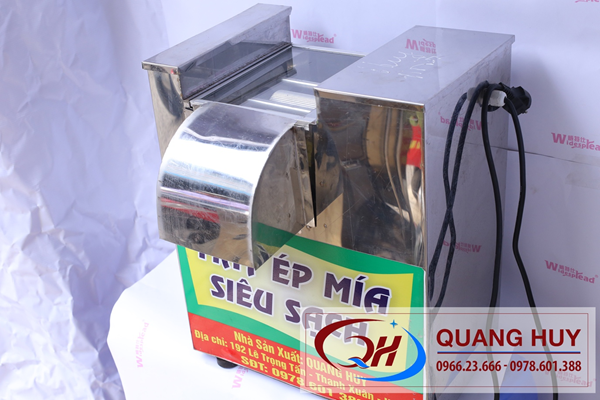 Máy ép nước mía của Quang Huy đựoc nhiều người tiêu dùng bình chọn về chất lượng tốt và giá cả phải chăng