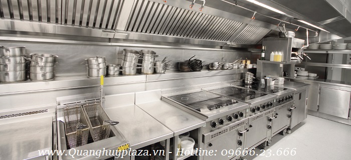 Được sử dụng nhiều tại các bếp ăn công nghiệp lớn, hiện đại