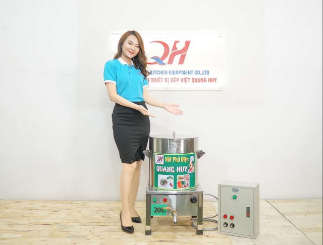 Quang Huy địa chỉ phân phối nồi điện 20 lít inox 304 tốt nhất