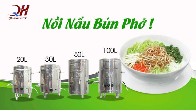 Nồi nấu phở điện nhập khẩu Trung Quốc