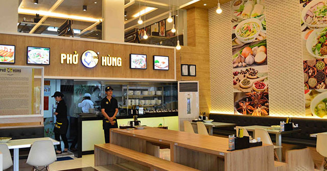 Trang tr&iacute; qu&aacute;n phở, thiết kế qu&aacute;n phở đẹp