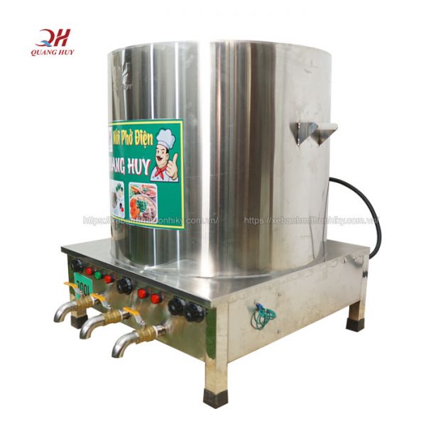 Nồi hâm xương bằng điện 3 ngăn 200l