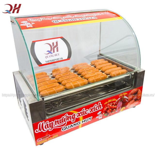 Máy nướng xúc xích 7 thanh QH-007