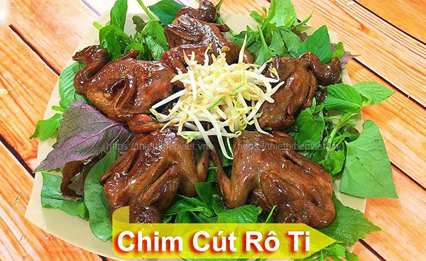 Chim cút rô ti