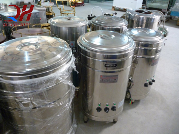 Nồi nấu phở điện Trung Quốc kém chất lượng được bày bán tràn lan trên thị trường hiện nay Nồi nấu phở điện Trung Quốc kém chất lượng được bày bán tràn lan trên thị trường hiện nay