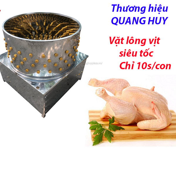 Máy vặt lông vịt giúp bạn vặt lông vịt chỉ trong tích tắc