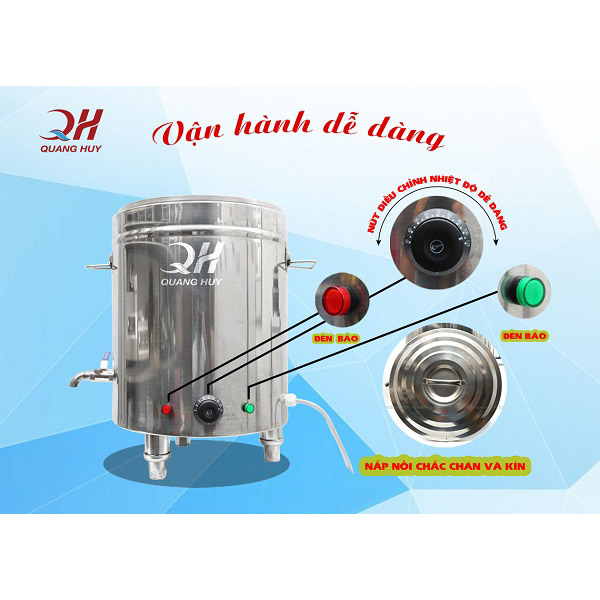 Cấu tạo nồi nấu phở điện - vận dành dễ dàng, an toàn cho người sử dụng Cấu tạo nồi nấu phở điện - vận dành dễ dàng, an toàn cho người sử dụng
