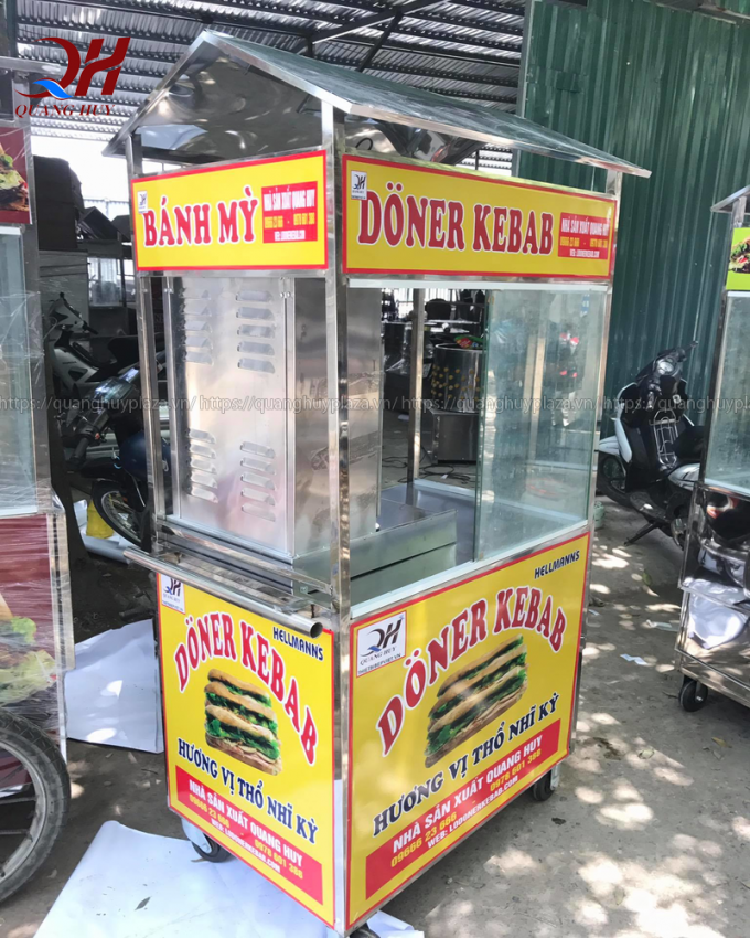 Hỏi giá xe bán bánh mì doner kebab có đắt hay không? 3