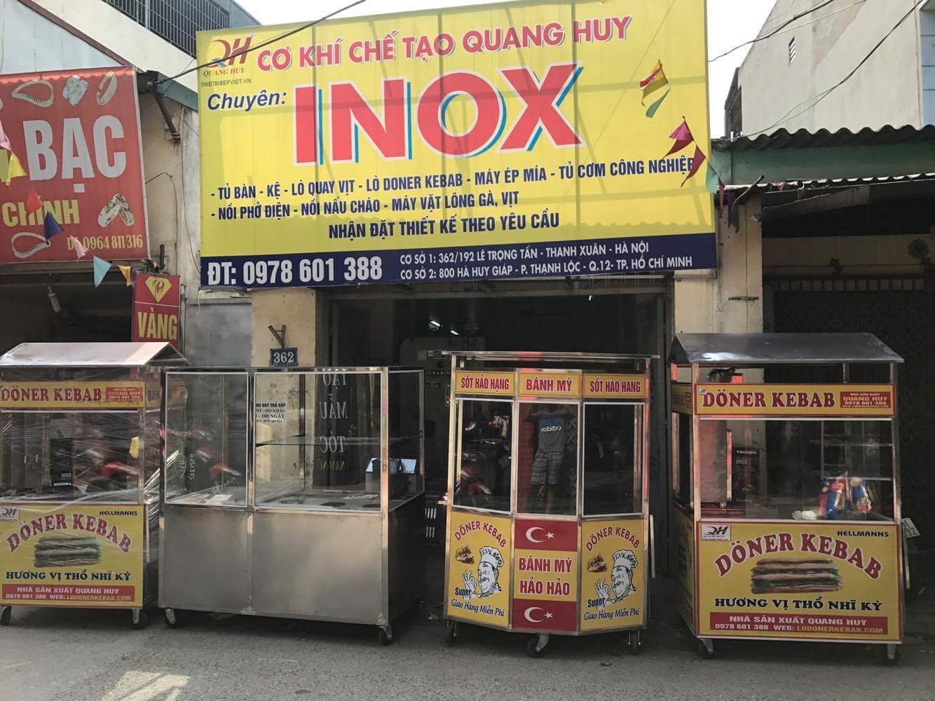 Những cơ sở hay showroom cơ khí chế tạo nổi tiếng là những địa điểm mà bạn nên ghé qua Mua lò nướng thịt doner kebab ở đâu 2