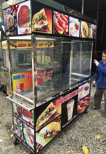 các mẫu xe bánh mì nhỏ 3