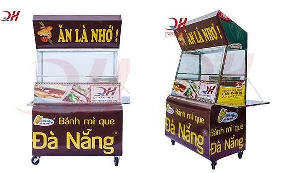 Xe bánh mì que Quang Huy xe bánh mì giá bao nhiêu 4