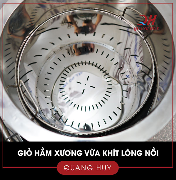 Giỏ hầm xương nồi phở điện