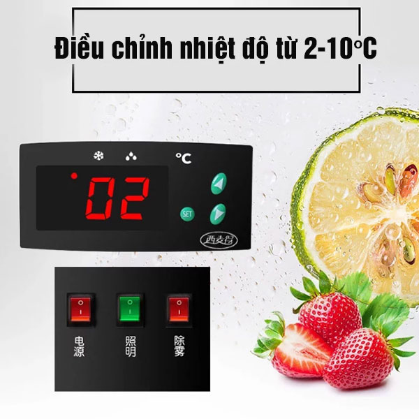 Hướng dẫn điều chỉnh nhiệt độ tủ bánh kem