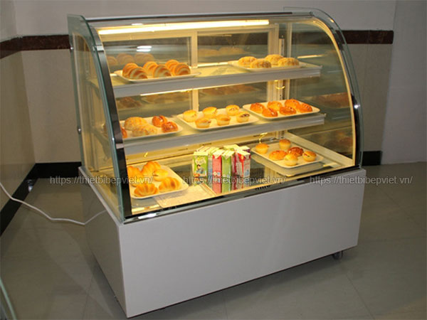 Tủ trưng bày bánh kem 3 tầng Quang Huy