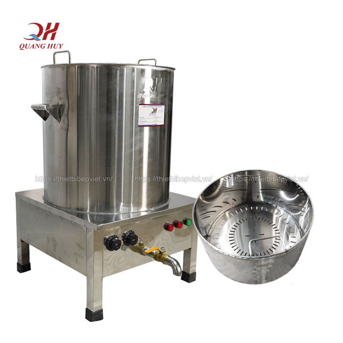 Nồi nấu phở điện kèm giỏ đựng xương