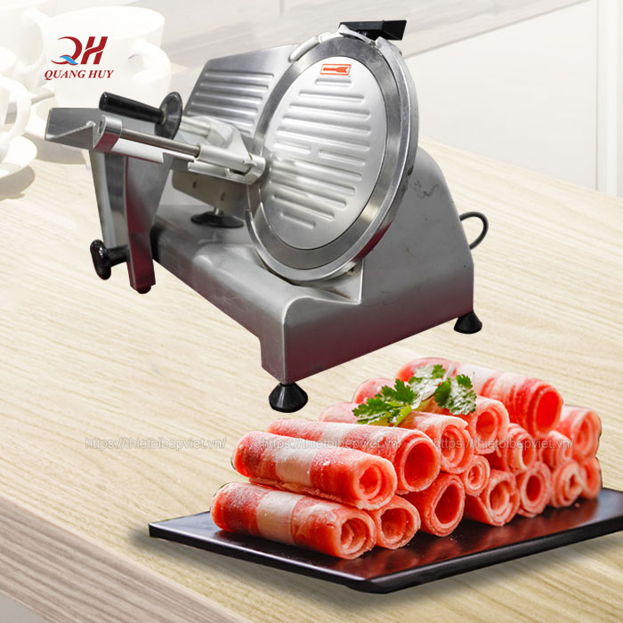 Máy cắt thịt bò Quang Huy ES-250