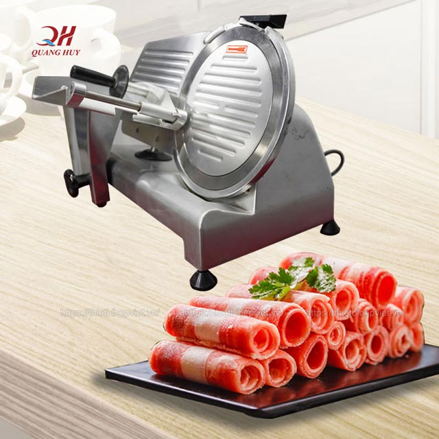 Máy cắt thịt bò Quang Huy QH-250
