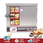 Tủ hấp bánh bao mini 4 khay điện