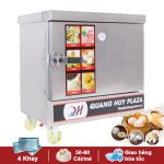 Tủ hấp bánh bao mini 4 khay điện