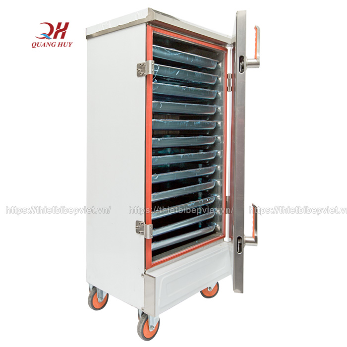 Tủ hấp bánh bao 12 khay
