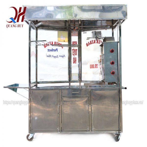 Chất liệu inox không han gỉ, sáng bóng, dễ dàng vệ sinh