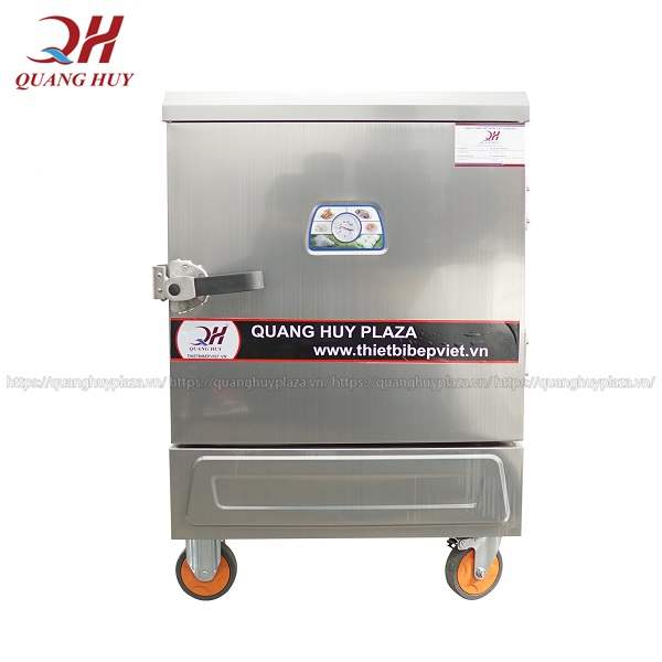 Tủ nấu cơm công nghiệp 6 khay bằng điện