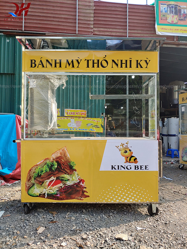 Dù bạn kinh doanh cố định hay vỉa hè thì xe bánh mì thổ nhĩ kỳ là người bạn đồng hành không thể thiếu