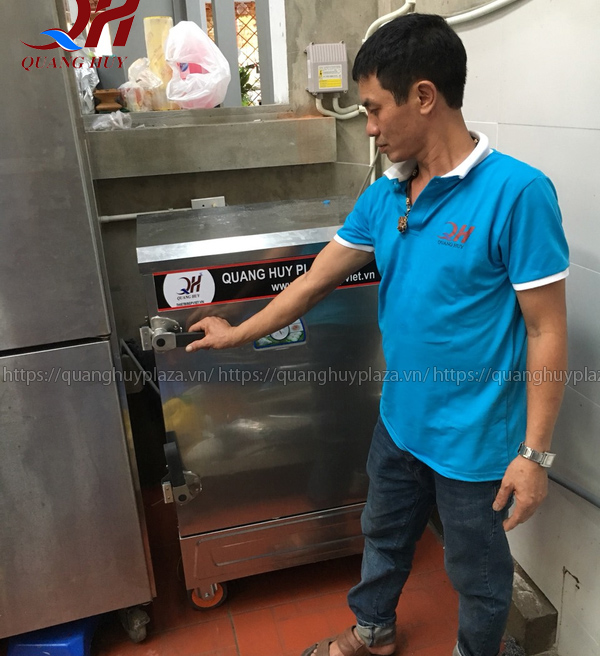 Hướng dẫn cách sử dụng tủ nấu cơm công nghiệp an toàn và tiết kiệm