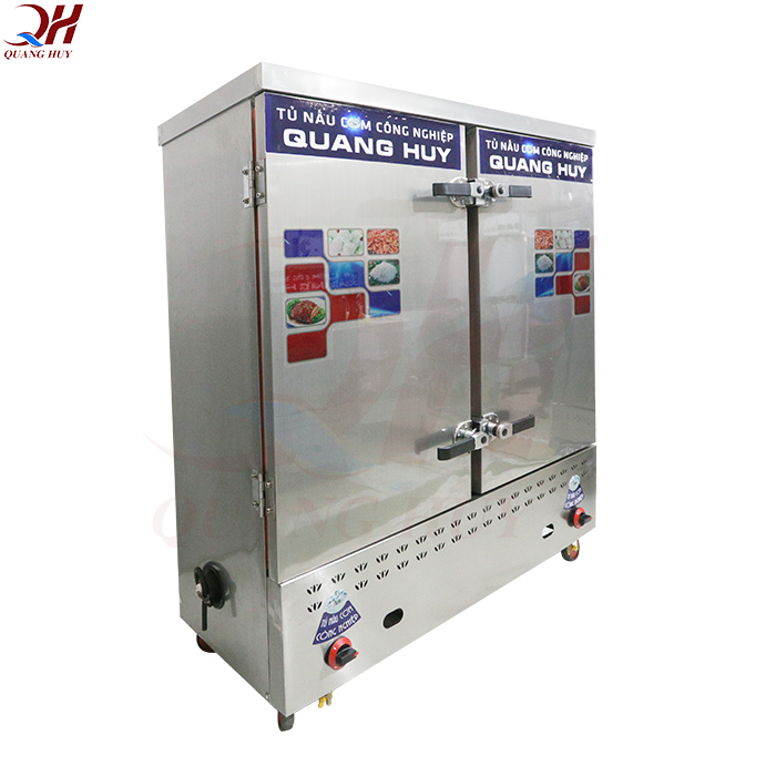 Tủ cơm công nghiệp tại Quang Huy được là từ Inox 304 cao cấp
