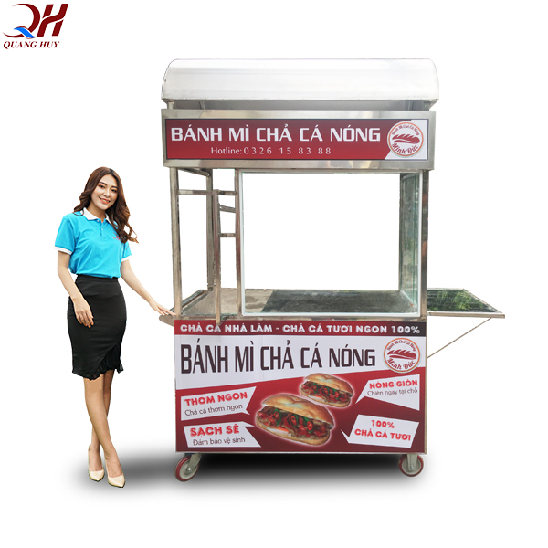 Xe bánh mì chả cá