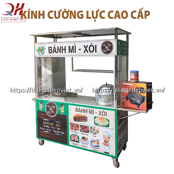 Kính cường lực dày dặn, chịu lực tốt