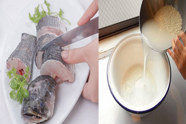 Sơ chế, khử mùi tanh của cá