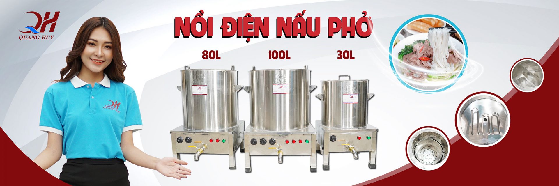 Banner Nồi Nấu Phở Quang Huy