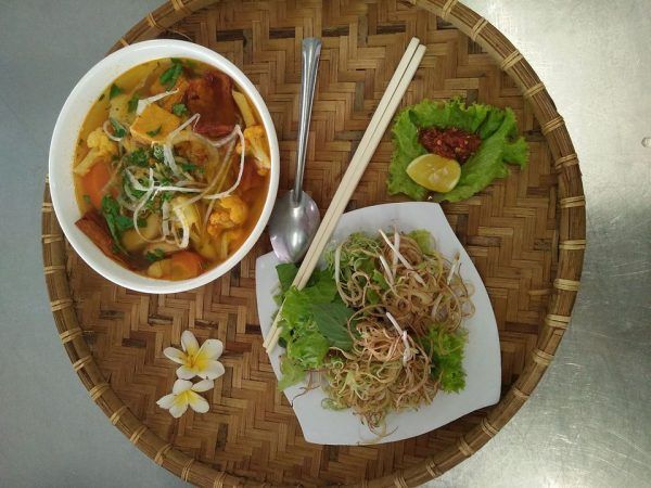 Bún bò chay thanh nhiệt