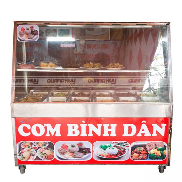 Xe bán cơm Quang Huy