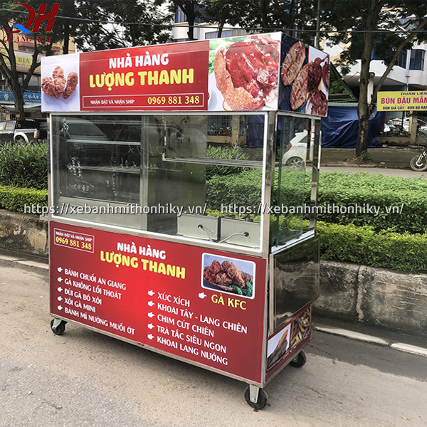 Những yếu tố ảnh hưởng đến giá xe bán đồ ăn vặt của Quang Huy