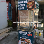 Xe Bánh Mì Doner Kebab 1M2 Mẫu Mới